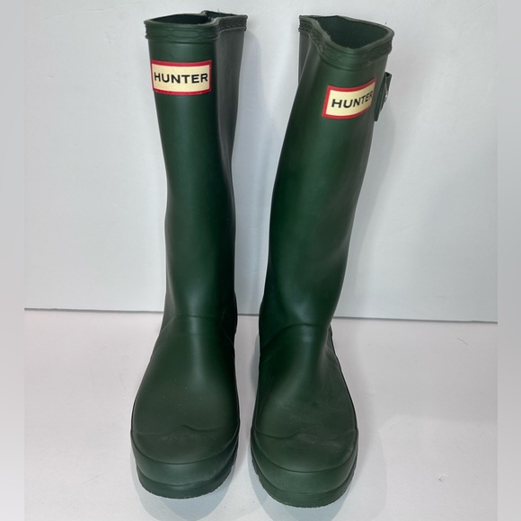 Hunter Green Rain Boots - Picture 3 of 6